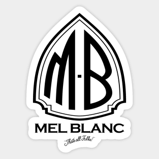 Mel Blanc Sticker